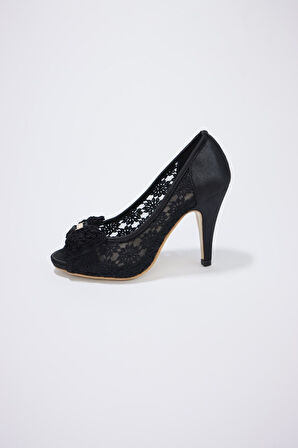 Saten Kadın Abiye Ayakkabı