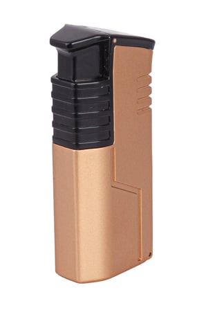 3 Torch Pürmüz Gold-Siyah Metal Puro Çakmağı - TR7864