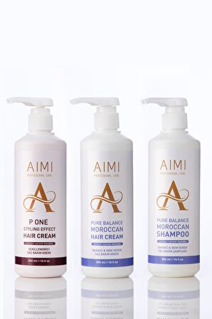 Aimix Moroccan 3 lü Saç Bakım Seti