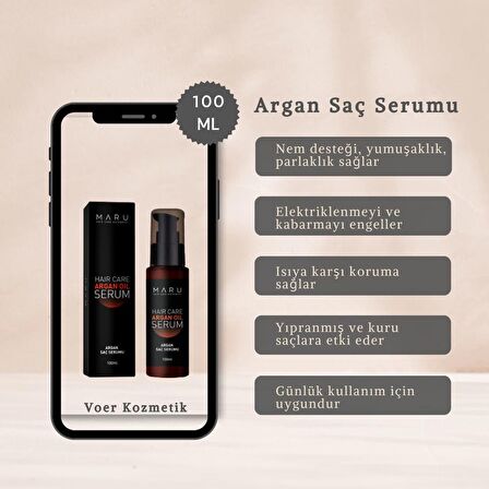 Besleyici Argan Saç Serumu 100 ml