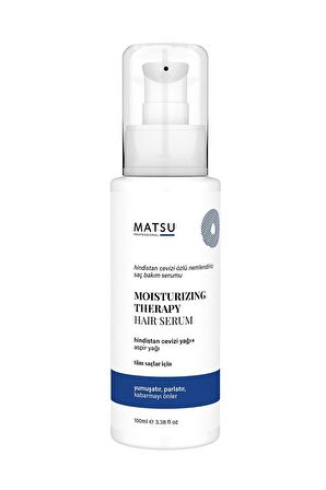 MATSU Moisturizing Therapy Kuru Saçlar için Nemlendirici Saç Serumu 100ml