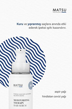 MATSU Moisturizing Therapy Kuru Saçlar için Nemlendirici Saç Serumu 100ml