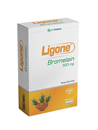 LİGONE BROMELAİN 60 KAPSÜL