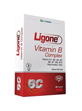 Ligone Vitamin B Complex 30 Kapsül 8699216520444