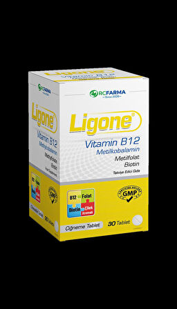 Ligone Vitamin B12 30 Çiğneme Tablet