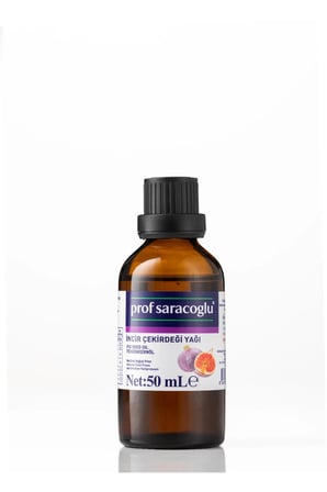 Soğuk Sıkım Incir Çekirdeği Yağı %100 Saf Ve Doğal 50 ml
