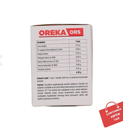 Oreka ORS 20 Saşe 
