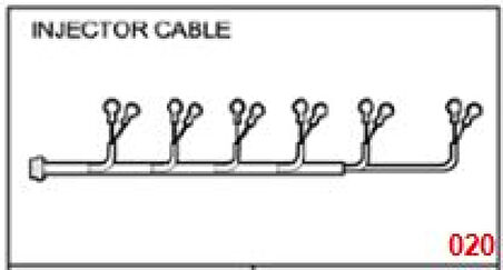 Ford Truck Tesisat Komple - Enjektorler - Ford Cargo / 1846t - Orj-Fo Dc469h589ab