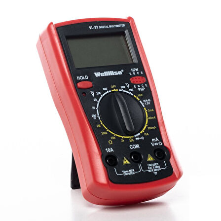 WellHise VL-33 Digital Multimetre Ölçü Aleti Avometre