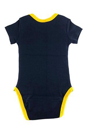 Fenerbahçe Lisanslı Unisex Bebek Kısa Kollu Body Zıbın