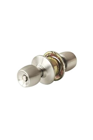 Kale Ezset Topuzlu Kilit Saten Wc Kd040/35-300 (İçeriden Butonlu Dışarından Fonksiyonsuz)
