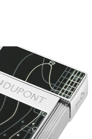 S.T. Dupont Biggy Fender Siyah Puro Çakmağı 25025 - TR8877