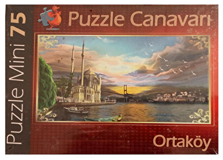 Puzzle Canavarı Ortaköy 7+ Yaş Büyük Boy Puzzle 75 Parça