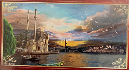 Puzzle Canavarı Ortaköy 7+ Yaş Büyük Boy Puzzle 75 Parça