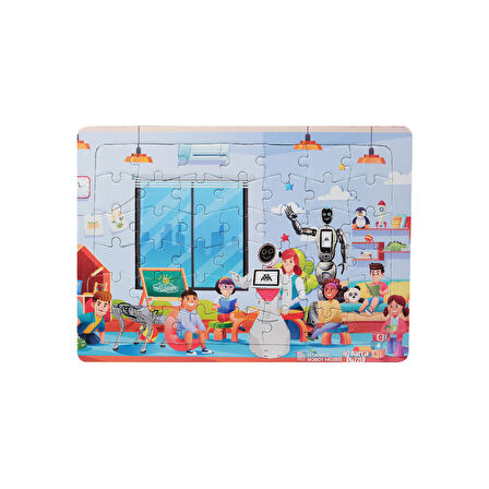 AKINROBOTICS PUZZLE (42 Parça)