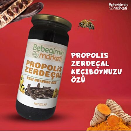 Propolis ve Zerdeçal Katkılı Keçiboynuzu Özü 640 GR.