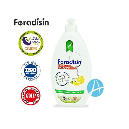 FERADİSİN Bulaşık Makineleri Için Parlatıcı 500 Ml