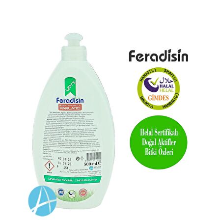 FERADİSİN Bulaşık Makineleri Için Parlatıcı 500 Ml