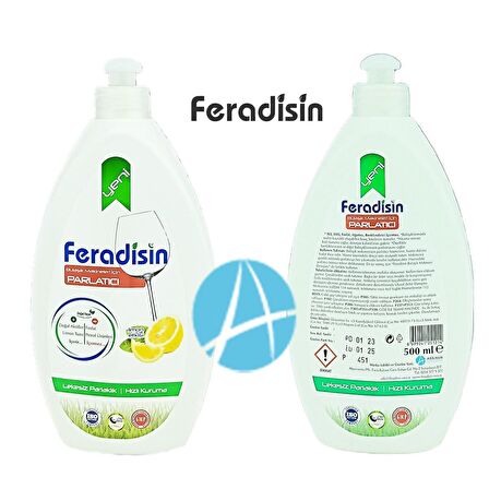 FERADİSİN Bulaşık Makineleri Için Parlatıcı 500 Ml