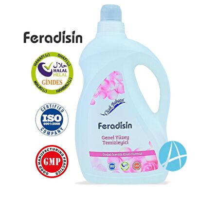 FERADİSİN Genel Yüzey Temizleyici 2000 Ml