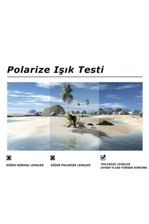 Sanches Polarize Unisex Güneş Gözlüğü 52mm Mat Siyah
