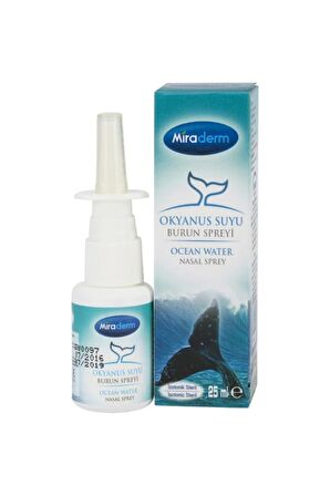 Miraderm Okyanus Suyu Burun Spreyi 25 ml