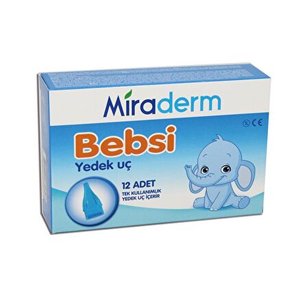 Miraderm Bebsi Burun Aspiratörü Yedek Uç 1