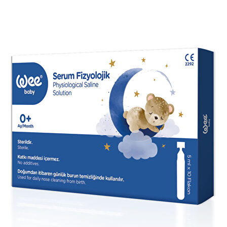 Wee Baby Serum Fizyolojik 10'lu