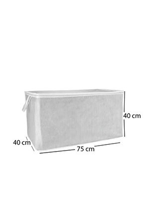 Alas Maxi Yastık Hurç Gri 75x40x40 