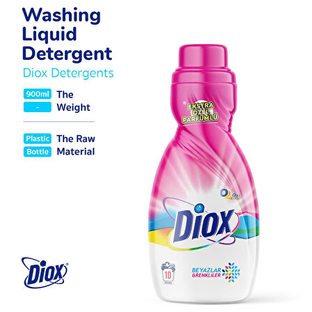 Di̇ox çamaşır Detarjanı Sıvı  900 Ml