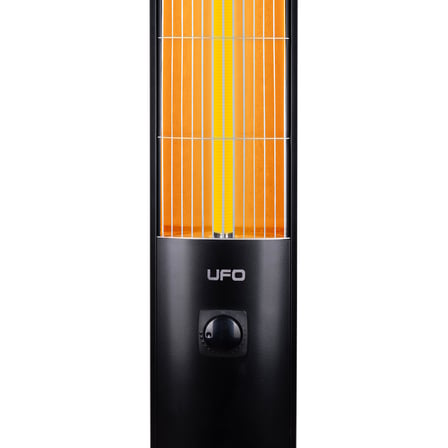 Ufo Micatronic 2400 W Termostatlı Dış Mekan Elektrikli Kule Tipi İnfrared İsıtıcı 20 M2