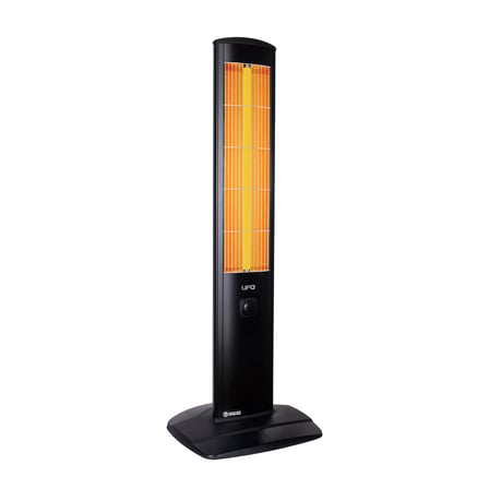 Ufo Micatronic 2400 W Termostatlı Dış Mekan Elektrikli Kule Tipi İnfrared İsıtıcı 20 M2