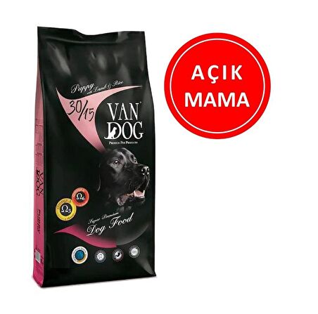 Van Dog Puppy Kuzulu Yavru Köpek Maması 1 Kg AÇIK
