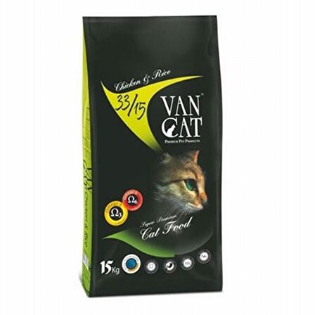 Vancat Tavuklu Yetişkin Kedi Maması 15 Kg 