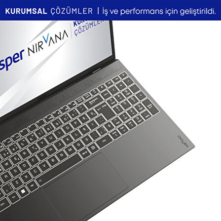 Casper Nirvana C650.1235-8V00X-G-F Intel Core i5-1235U 8GB RAM 500GB NVME SSD Freedos