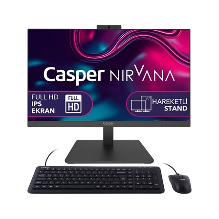 Casper Nirvana A900 i7-13620H 16GB DDR5 500GB SSD 23.8" FHD IPS Pivot FreeDOS (A90.1362-BE00X-V-S)