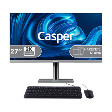 Casper Nirvana A87.1362-DV00X-V-G Intel Core i7-13620H 32GB RAM 500GB NVMe SSD Freedos All in one