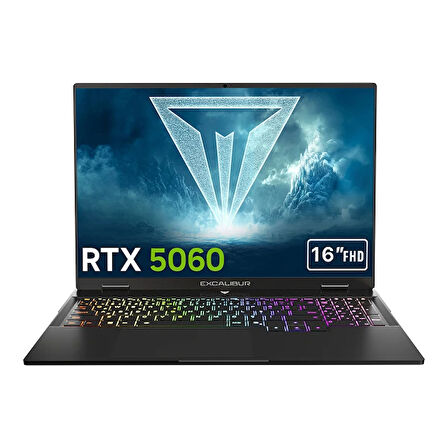Casper Excalibur G915.1362-dq60a-c i7-13620H 32gb Ddr5 1TB SSD Rtx5060 16" Full HD Gaming Notebook