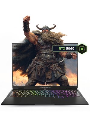 Casper Excalibur G915 Intel Core Ultra AI 7-356H 24GB 1TB RTX5060 165HZ 16" W11H Gaming Laptop G915.356H-CF60A-C