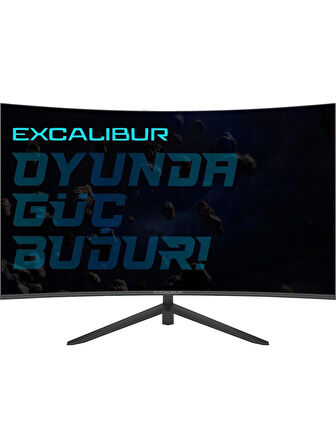 OUTLET Casper Excalibur M.E27FHD-G 27" 200HZ 1MS 300NIT (HDMI+Display Port) Curved Freesync + G-Sync FHD LED Monitör