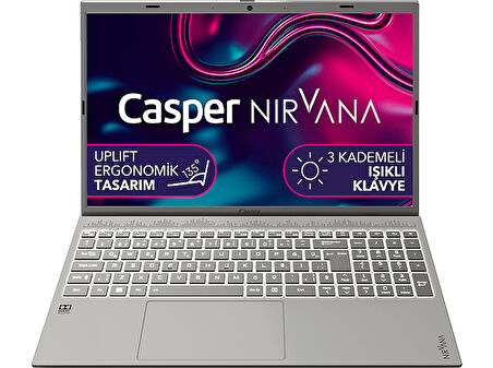 CASPER Nirvana/Core i5-1235U/8 GB RAM/500GB SSD/15.6"/ Win 11/Laptop C550.1235-8E00T-G-F