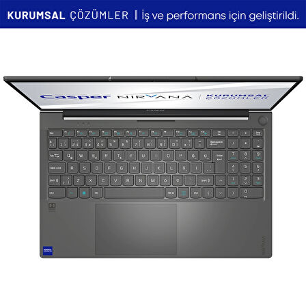 Casper Nirvana X700 Ultra 7 155H 16GB 500GB SSD 15.6" W11P Laptop X700.155H-BV00R-G-F