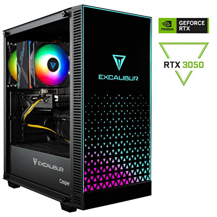 Casper Excalibur E65H.147F-BF50X-0HC Intel Core i7-14700F 16GB RAM 1TB NVME SSD RTX3050 Freedos