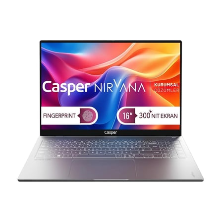 Casper Nirvana S200 300NIT i7-13620H 32GB DDR5 500GB SSD 16" W11H Laptop S200.1362-DV00A-G-F