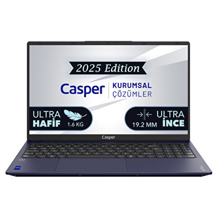 Casper Nirvana X700.1342-BF00R-M-F Intel Core i5-13420H 16GB RAM 1TB NVME SSD Windows 11 Pro Laptop 