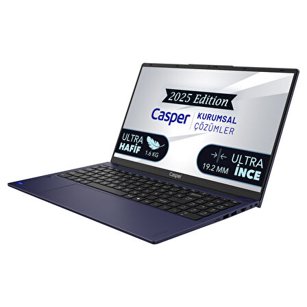 Casper Nirvana X700.1342-BU00P-M-F Intel Core i5-13420H 16GB RAM 250GB SSD Windows 11 Home Laptop