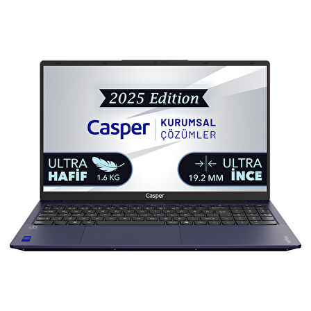 Casper Nirvana X700.1342-DU00R-M-F Intel Core i5-13420H 32GB RAM 250GB SSD Windows 11 Pro Laptop