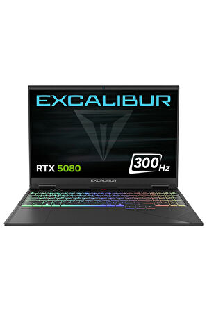 Casper Excalibur G920 i9-14900HX 64GB 2TB+2TB RTX5080 16GB 300Hz 16" Freedos Gaming Laptop G920.1490-EN80X-E