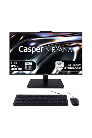 Casper Nirvana A80.1315-BV00R-V-S Intel Core i3-1315U 16GB RAM 500GB NVME SSD Windows 11 Pro All In One