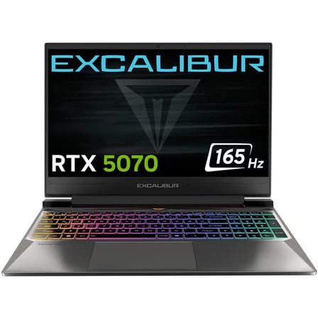 Casper Excalibur G870 i7-13620H 16GB 1TB RTX5070 8GB 165HZ 15.6" W11H Gaming Laptop G870.1362-BF70A-C